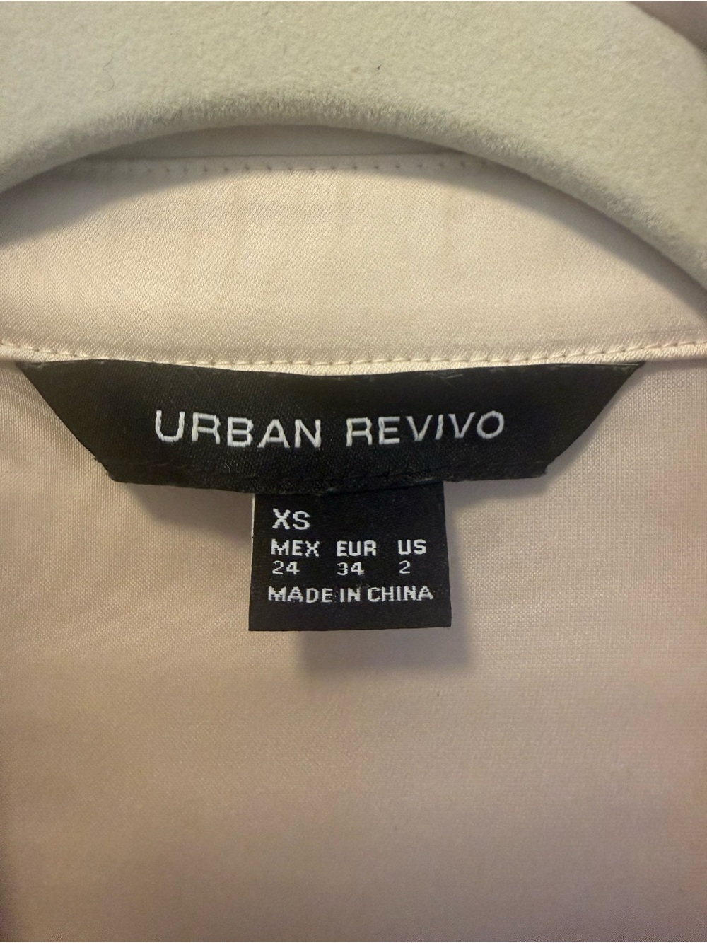 Urban Revivo Cream Women's Blouse - XS